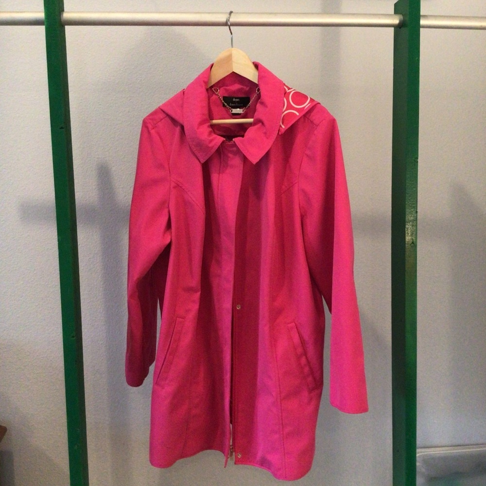 1X Ladies Dennis Basso Rain Coat